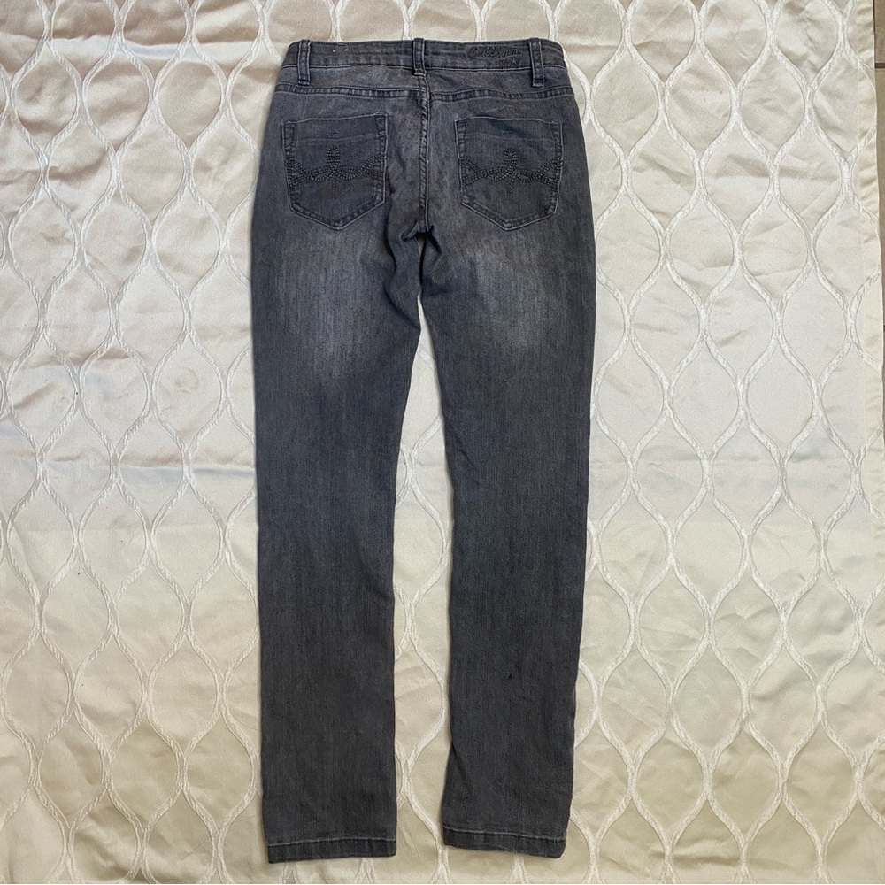 Bubblegum Women's Straight Leg Gray Jeans